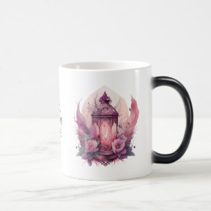 Taza Mágica Crea tu propia linterna rosada y Rosas