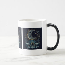 Taza Mágica Crea tu propia luna celestial geométrica