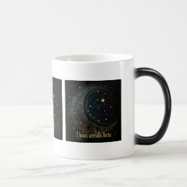 Taza Mágica Crea tu propia luna de oro filigrí celestial
