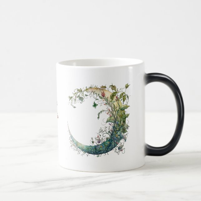 Taza Mágica Crea tu propia Luna Floral Boho (Derecha)