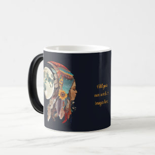Taza Mágica Crea Tu Propia Luna Llena Espiritual Boho