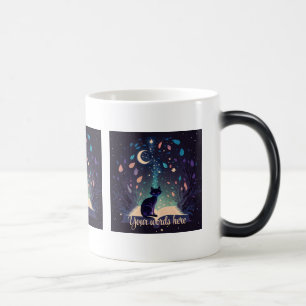 Taza Mágica Crea tu propia magia mística de gato negro