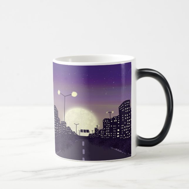 Taza Mágica Crea tu propia unidad de noches de ciudad (Derecha)