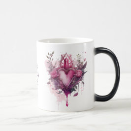 Taza Mágica Crea tu propia vara de amor rosada