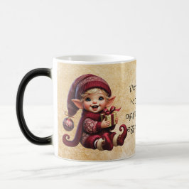 Taza Mágica Crea tu propio Adorable Gnomo de Navidad Vintage