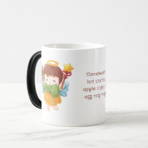 Taza Mágica Crea tu propio Ángel de Navidades de corte