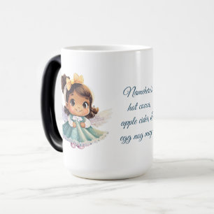 Taza Mágica Crea tu propio ángel de Navidades latinas adorable