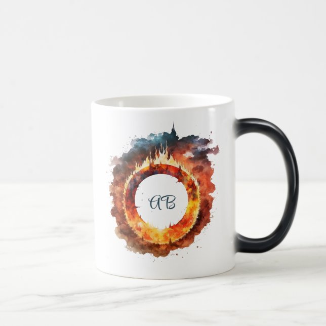 Taza Mágica Crea tu propio anillo de fuego (Derecha)