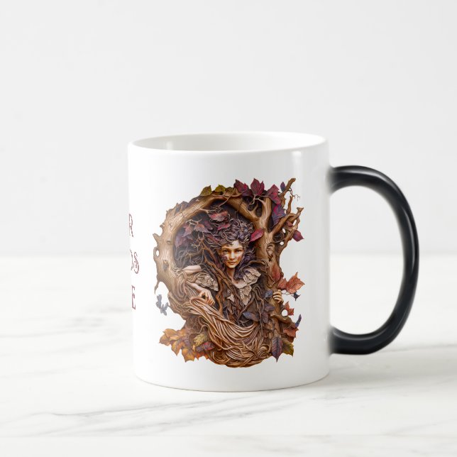 Taza Mágica Crea tu propio árbol de imitación 3D Lady Dryad (Derecha)