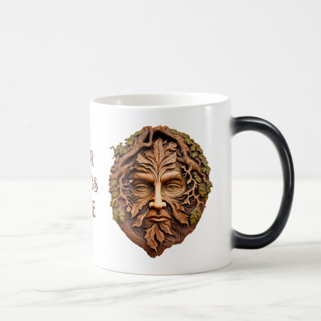 Taza Mágica Crea tu propio árbol de roble (Derecha)