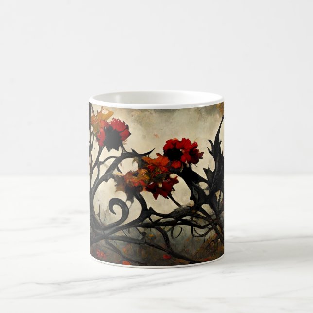 Taza Mágica Crea tu propio árbol otoñal espeluznante (Centro)