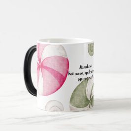 Taza Mágica Crea tu propio caramelo de menta para Navidad