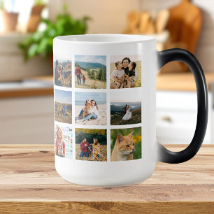 Taza Mágica Crea tu propio collage de 21 fotos