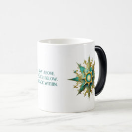Taza Mágica Crea tu propio copo de nieve de hule de vapor