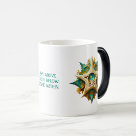 Taza Mágica Crea Tu Propio Copo de Nieve del Castillo Steampun