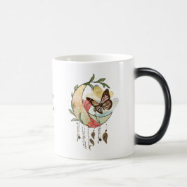 Taza Mágica Crea tu propio Dreamcatcher de Moon de Mariposa Bo