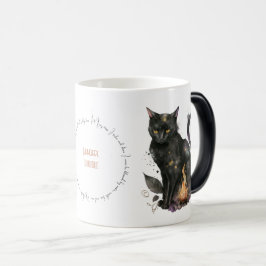 Taza Mágica Crea tu propio gato negro mágico
