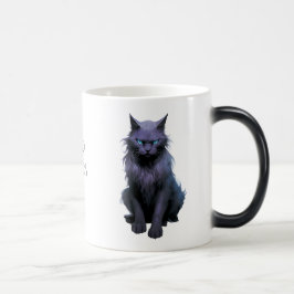 Taza Mágica Crea tu propio gato negro mágico