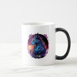 Taza Mágica Crea tu propio gato salvaje sith mítico