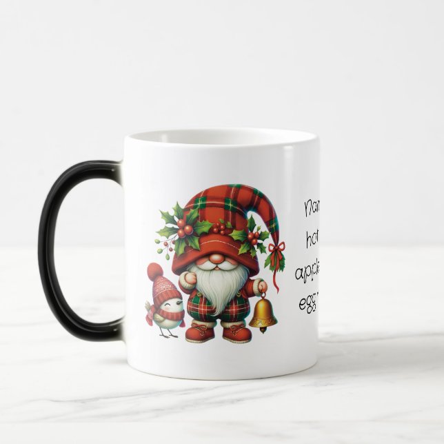 Taza Mágica Crea tu propio Gnome de navidad (Izquierda)