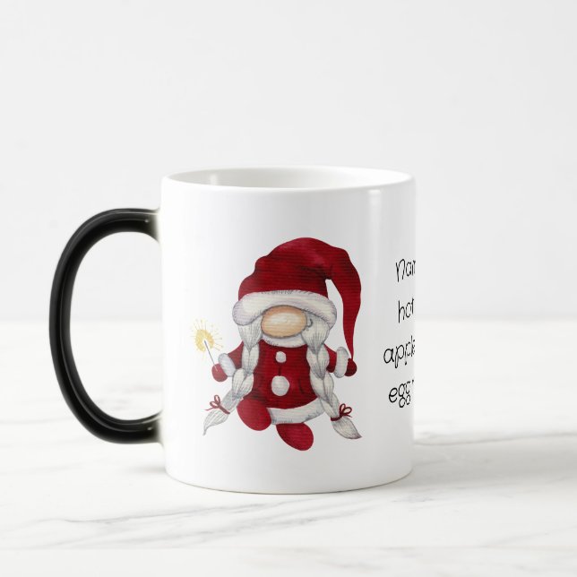 Taza Mágica Crea tu propio Gnome de Navidad de Mrs. Merry (Izquierda)