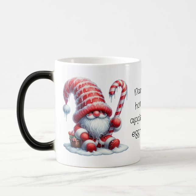 Taza Mágica Crea tu propio Gnome de Navidades de hierbabuena (Izquierda)