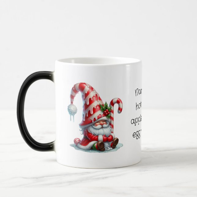 Taza Mágica Crea tu propio Gnome de Navidades de Peppermint (Izquierda)