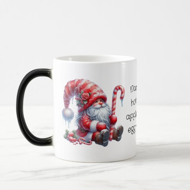Taza Mágica Crea tu propio Gnome de Navidades de Peppermint Fl (Izquierda)