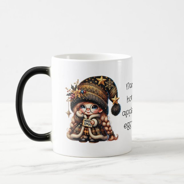 Taza Mágica Crea tu propio Gnome de Navidades mágicos merry (Izquierda)
