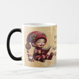 Taza Mágica Crea tu propio Gnomo de Navidad feliz de cuento