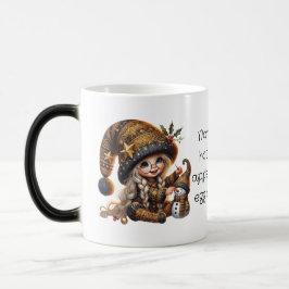 Taza Mágica Crea Tu Propio Gnomo de Navidad Mágico Muñeco de N
