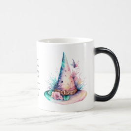 Taza Mágica Crea tu propio Gorra de brujas con arcoiris en pri