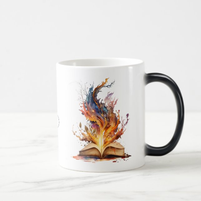 Taza Mágica Crea tu propio Grimoire de Fuego (Derecha)