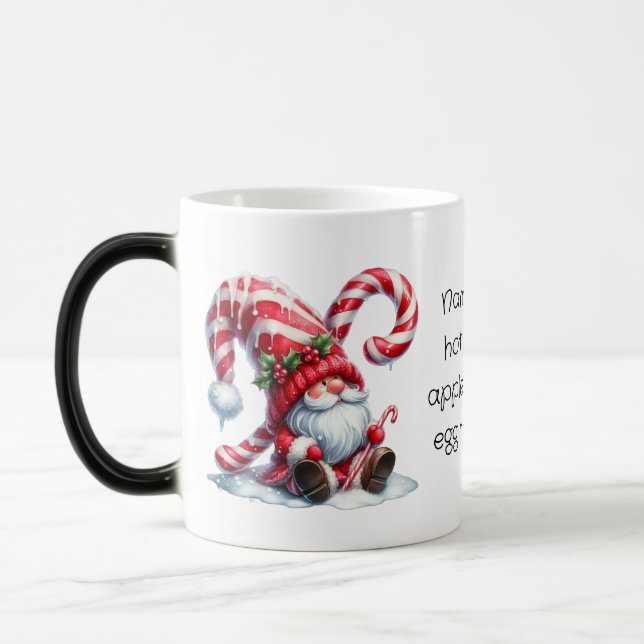 Taza Mágica Crea tu propio hogar de Navidades de Peppermint Dr (Izquierda)