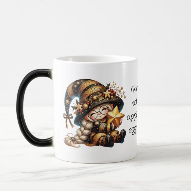 Taza Mágica Crea tu propio hogar de Navidades mágicos adorable (Izquierda)