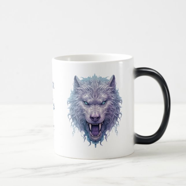 Taza Mágica Crea tu propio Lobo Púrpura Malvado (Derecha)
