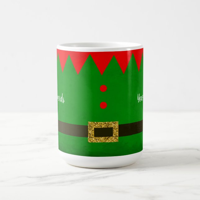 Taza Mágica Crea tu propio Navidad Elf (Centro)
