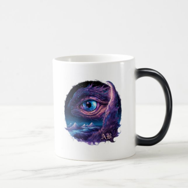 Taza Mágica Crea tu propio ojo de dragón místico (Derecha)