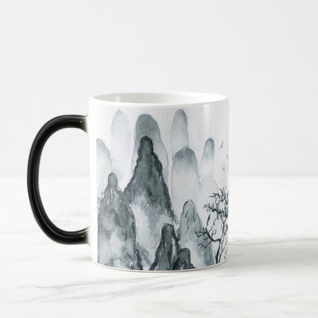 Taza Mágica Crea tu propio paisaje montañoso de Hilly (Izquierda)