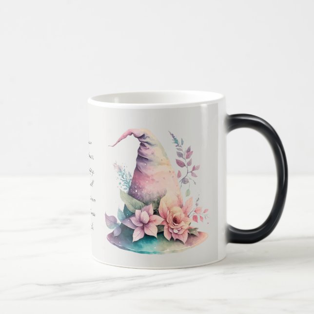 Taza Mágica Crea tu propio Pastel Gorra de brujas arcoiris Ros (Derecha)