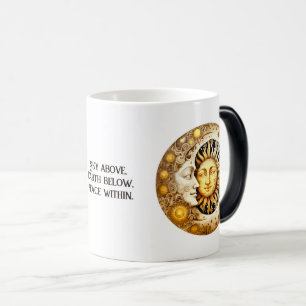 Taza Mágica Crea tu propio sol y luna de vapor victoirano