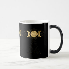 Taza Mágica Crea tu propio Tarot de alta sacerdotisa Gold Arca
