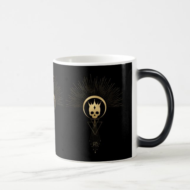 Taza Mágica Crea tu propio Tarot de Emporador Arcano de Oro (Derecha)