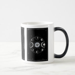 Taza Mágica Crea tu propio Tarot Mítico Plateado Triple Moon