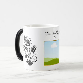 Taza Mágica Crea tu propio texto de plantilla personalizado