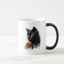 Crea tu propio y feroz busto negro de gato