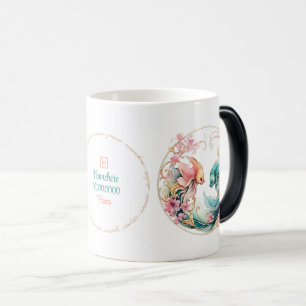 Taza Mágica Crea Tu Propio y Hermoso Zodíaco de Piscis