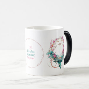 Taza Mágica Crea Tu Propio y Hermoso Zodiaco de Sagitario