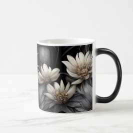 Taza Mágica Crea tus propias flores góticas doradas