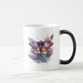 Taza Mágica Crea tus propias flores silvestres moradas